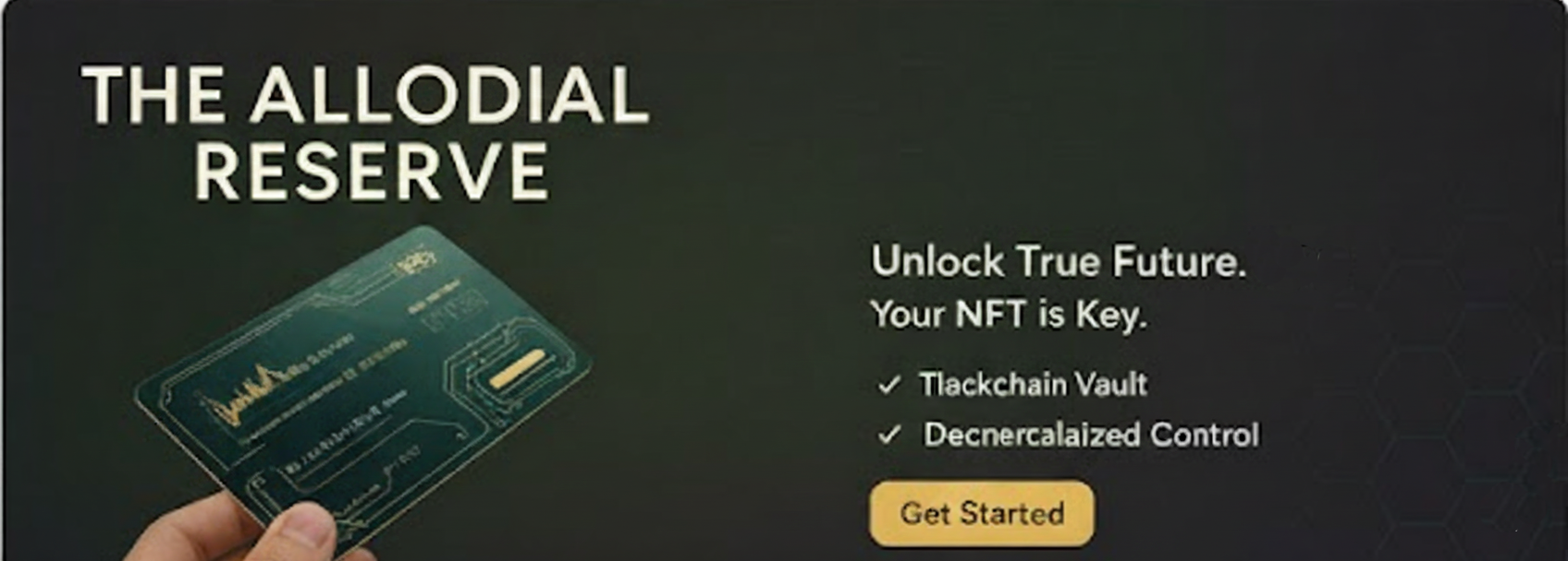 Unlock True Future. Your NFT is Key. Tlackchain Vault and Decnercalaized Control.